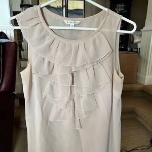 Ruffle tank top